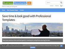 Tablet Screenshot of business-docs.co.uk